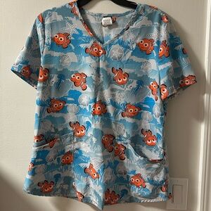 Pixar Scrub Top